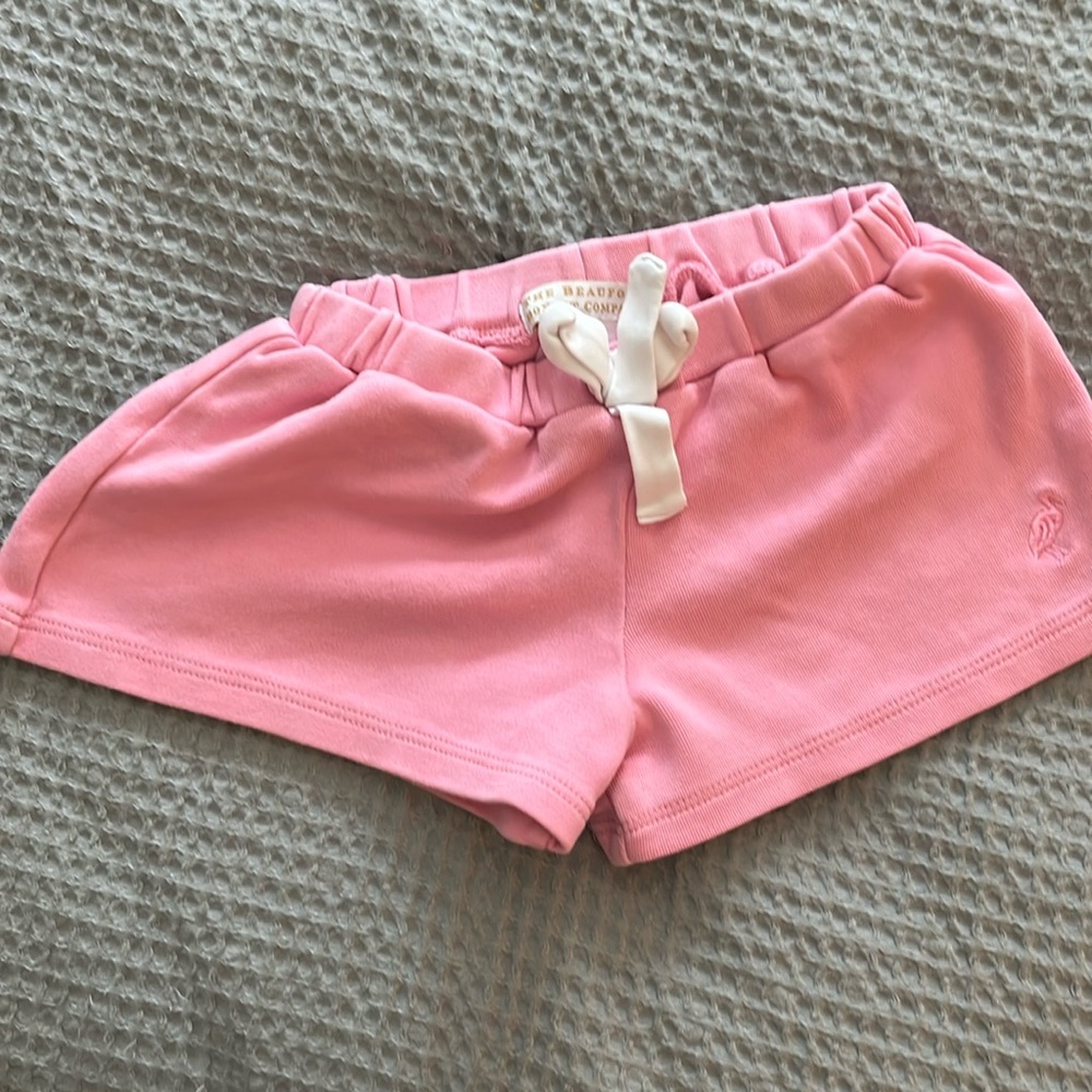 Reserved! TBBC shorts size 2t. Stains on back of white ones.